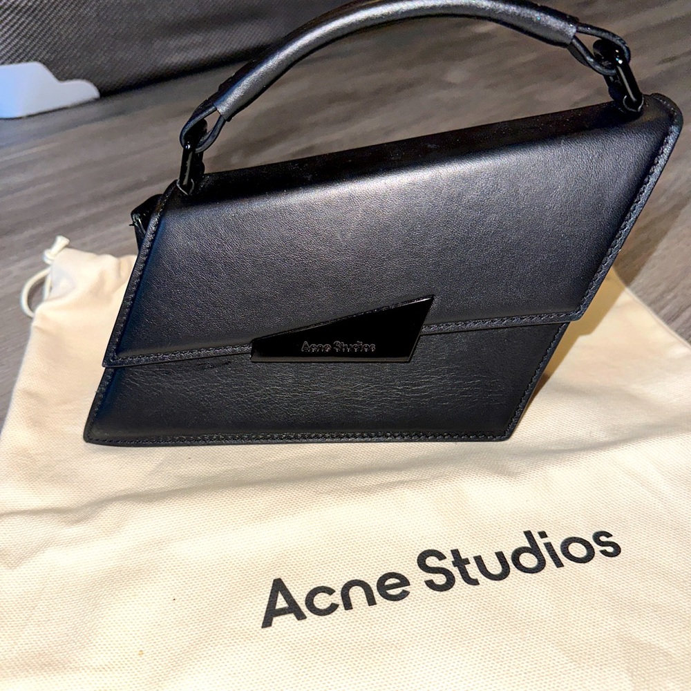 Acne Studios leather shoulder bag
